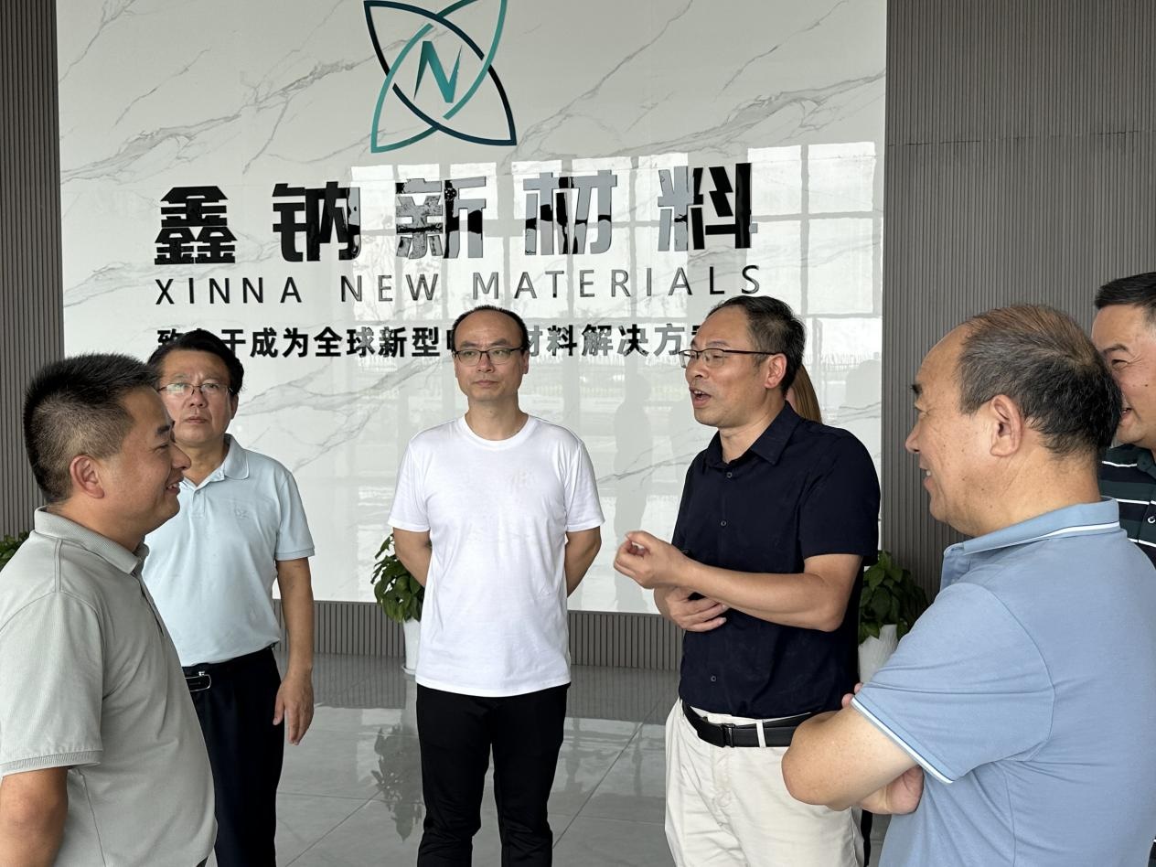 东至县政协副主席张百胜赴和县考察 聚焦鑫钠新材料钠电正极材料项目发展